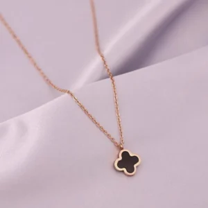 Charming Four-Leaf Flower Necklace – Casual & Party Wear Jewelry